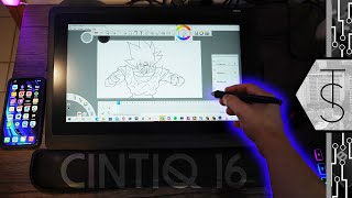 Wacom Cintiq 12WX and Xara Xtreme Pro review [upl. by Edmondo]