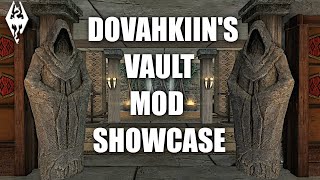 Xbox Skyrim SE DOVAHKIINS VAULT Player quotHomeishquot Mod Showcase [upl. by Eylsel362]