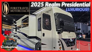 2025 Foretravel Realm Presidential FS605 at Tampa RV Supershow 2024 [upl. by Whittemore174]