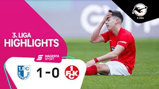 1 FC Magdeburg  1 FC Kaiserslautern  29 Spieltag 20202021  MAGENTA SPORT [upl. by Nnaeilsel]