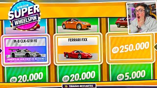 ABRIENDO 150 RULETAS SUPER y NORMALES DE FORZA HORIZON 5 💥 [upl. by Essilevi]