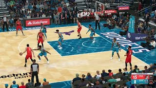 NBA 2K22 Blazers vs Hornets  NextGen [upl. by Yednarb656]