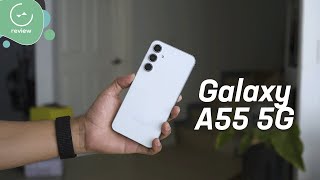 Samsung Galaxy A55 5G  Review en español [upl. by Anagrom]