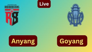 Anyang KGC vs Goyang Carrot Jumpers live [upl. by Tizes]