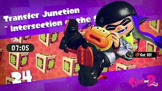 Splatoon 2  Level 24  Transfer Junction [upl. by Desdamona]