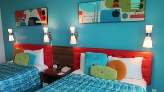 Universal Orlando Cabana Bay Resort Tour  Hotel Grounds Family Suite amp Volcano Bay View Room Tours [upl. by Kussell]