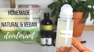 DIY deodorant for strong body odor  Normal Skin  Natural Vegan amp Zero Waste  Citrus aroma [upl. by Lea]