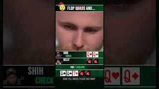 Flop quads then get action poker [upl. by Aryn]