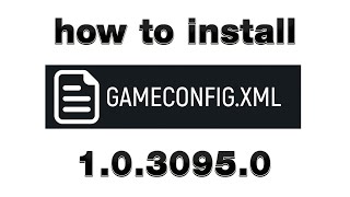 How to install gameconfig for GTA 5 1030950 version  Where to find and download GAMECONFIG 3095 [upl. by Bultman]