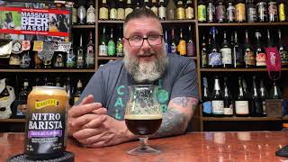 Massive Beer Review 3514 Vanhonsebrouck Kasteel Nitro Barista Chocolate Flavored Malt Beverage [upl. by Grefer]