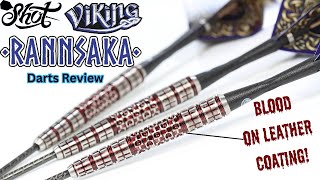 Shot Darts Viking RANNSAKA Darts Review Great Rear Weighted Darts [upl. by Nosreg]