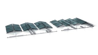 FixGrid Pro  the flat roof solar mounting system as simple as Lego [upl. by Chryste]