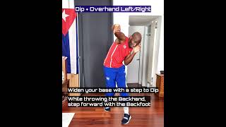 CUBAN BOXING DIP  OVERHAND LEFTRIGHT [upl. by Binnie563]