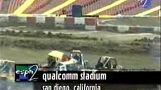 Inside Monster Jam San Diego race 2 hd [upl. by Eissirhc]