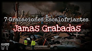 🎬 7 Grabaciones de audios mas ESCALOFRIANTES jamas grabadas  TERROR en audios reales [upl. by Cuthbertson890]