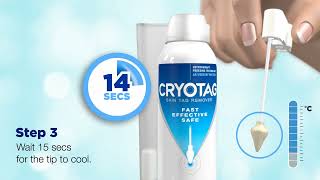 How To Remove Skin Tags With Cryotag Skin Tag Removal [upl. by Leynad429]