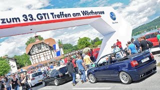 GTITreffen am Wörthersee wieder ein großes Volksfest [upl. by Nalak]