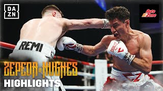 FIGHT HIGHLIGHTS  William Zepeda vs Maxi Hughes [upl. by Barcot]