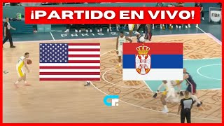 🔴 ESTADOS UNIDOS vs SERBIA EN VIVO 🏆 USA vs SERBIA EN VIVO 🔥 JUEGOS OLIMPICOS PARIS 2024 [upl. by Kistner61]