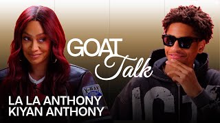 La La Anthony amp Kiyan Anthony Fight Over GOAT Basketball Player Rapper amp TV Show  GOAT Talk [upl. by Sage]