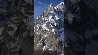 MONTE BIANCO in Inverno montblanc courmayeur [upl. by Cattan]