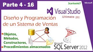 Sistema de Ventas en Visual Studio 2010 y SqlServer 2008 416  Objetosconstructores [upl. by Immaj601]