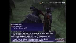 Final Fantasy XI all three nations mission 41 Magicite Guide [upl. by Milka433]