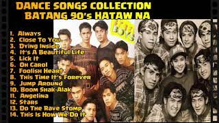 Dance Songs Collection Batang 90s Hataw Na [upl. by Leontyne]