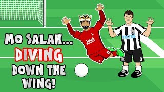 ☢️MO SALAH  DIVING DOWN THE WING☢️ Song Parody Running [upl. by Debby]