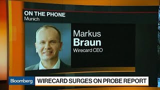 Wirecard Is Fully Back to Business Says CEO Braun [upl. by Ayhdnas]