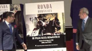 Gala Ronda Romántica 2015 Presentación Carteles Ronda 2015 [upl. by Nairolf552]