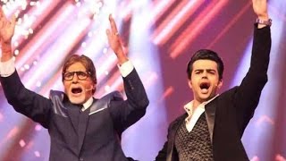 Manish Paul Co anchors KBC With Amitabh Bachchan  BT [upl. by Ilecara]