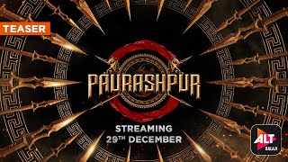 Paurashpur  Official Teaser  Starring Shilpa Shinde Annu Kapoor Milind Soman ALTBalaji [upl. by Aronle]