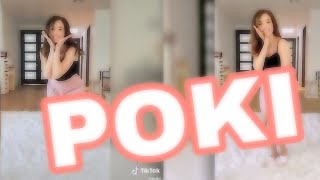 Pokimane dancing  Poki Emote Fornite  alternate versions [upl. by Riamo]