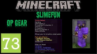 Slimefun 73  OP Gear [upl. by Ebocaj]