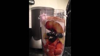 DELICIOUS Nutribullet Smoothie Nutri Blast Breakfast Delicious and Healthy Recipe 1 [upl. by Nadya]