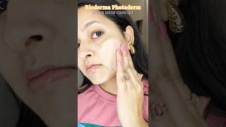 Bioderma tinted spf Bioderma BiodermaSunscreen TintedSunscreen SunscreenReview SkincareRoutine [upl. by Nnahgem334]