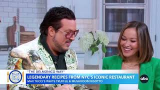 Good Morning America GMA3 welcomes Restaurant Royalty amp Restaurateur Max Tucci [upl. by Melantha]