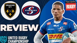 URC Round 16  Dragons v Stormers Match Review [upl. by Vasili245]