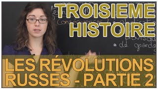 Les révolutions russes  Partie 2  Histoire  3e  Les Bons Profs [upl. by Euqinamod]