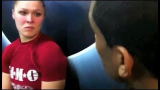 Renato Laranja Interviewing Ronda Rousey at 10th Planet Jiu Jitsu [upl. by Hugibert]