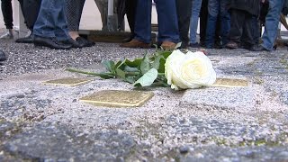 Gegen das Vergessen Neue Stolpersteine in Irsee [upl. by Glialentn351]