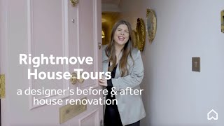 Inside a designers before and after house renovation  House Tours [upl. by Benita]