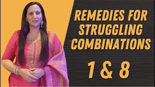 मूल्यांक  भाग्यांक 1 और 8 की वजह से आने वाले संघर्ष को दूर करें  Numerologist Reena Khanna [upl. by Eoj]