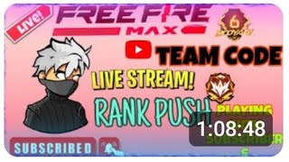 Free fire live stream CS Pusse 👻😱🎯🙏 [upl. by Neeroc]