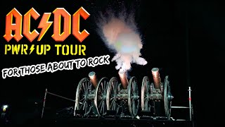 ACDC  FOR THOSE ABOUT TO ROCK  Fireworks  Nürnberg 27072024 quotPOWER UPquot Tour [upl. by Ahsiekim863]