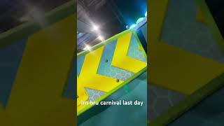 Irn bru carnival Glasgow last day had so much fun ate so much felt so full carnival fun [upl. by Jamison674]