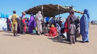 UNHCR chief visits displaced families in Sudan amid escalating conflict [upl. by Lewiss]