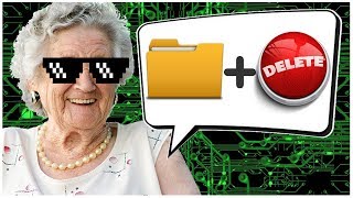 Grandma Deletes All Scammers Files [upl. by Scrivens104]