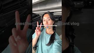 Anesthesiologist assistant vlog anesthesiologistassistant [upl. by Eissahc]